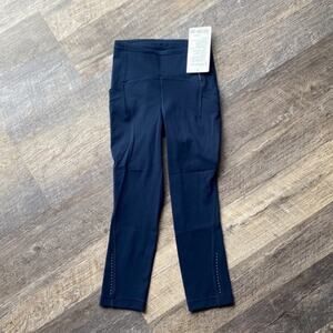 Lululemon Swift Speed HR Crop 21” True Navy